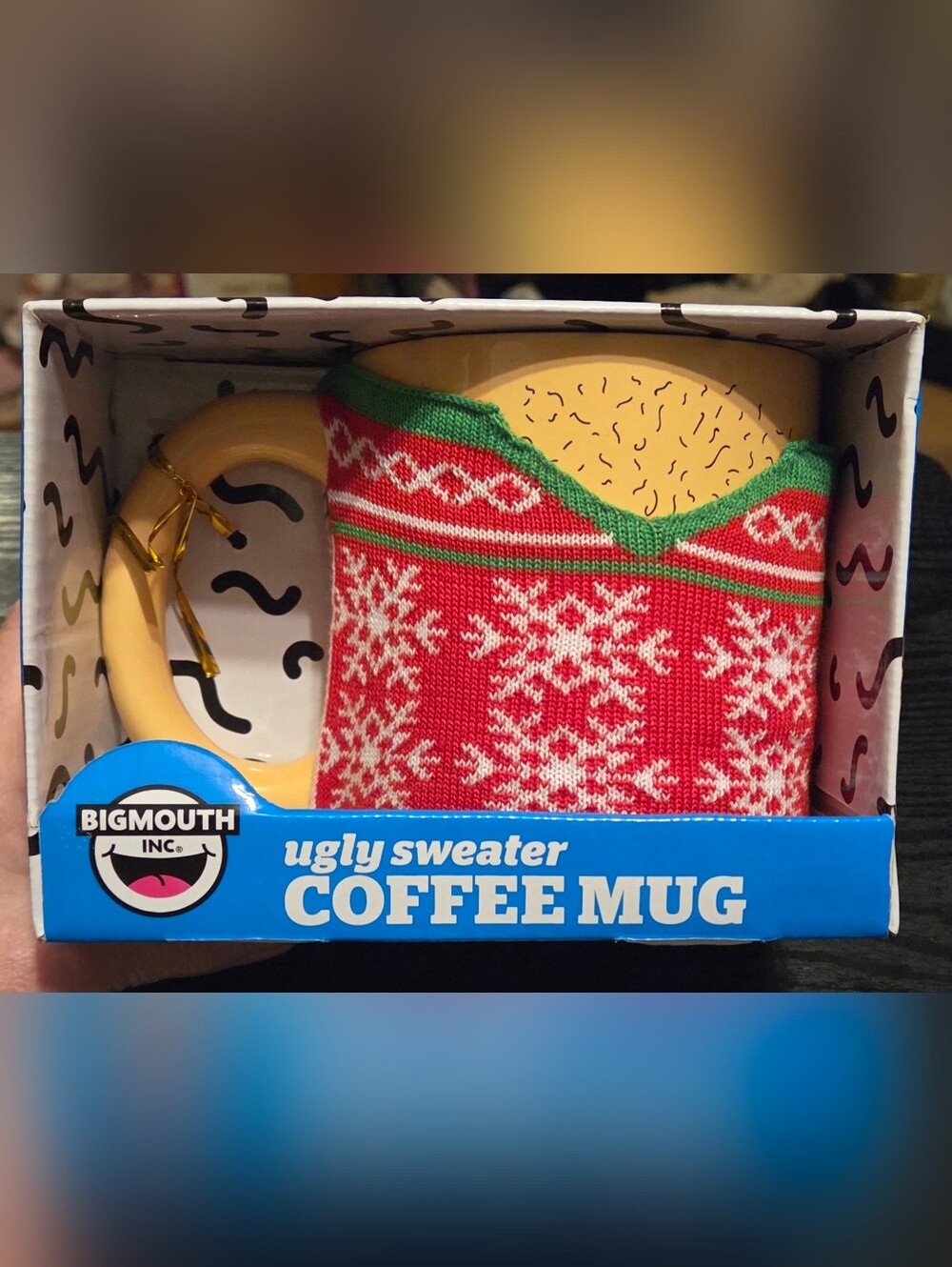 Ugly Sweater 20oz Coffee Mug NRFB